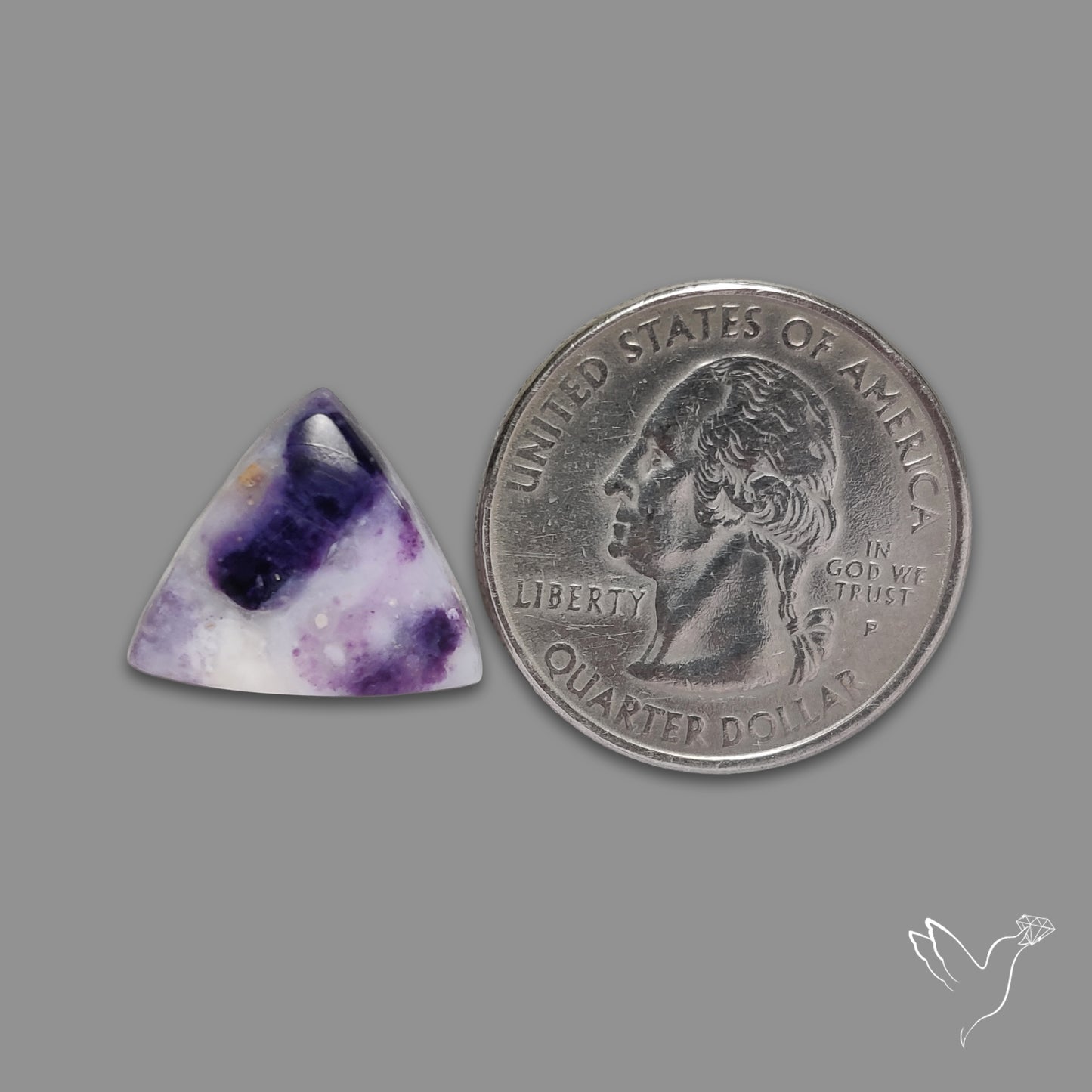 Morado Opal Purple Cabochon