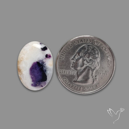Morado Opal Purple Cabochon