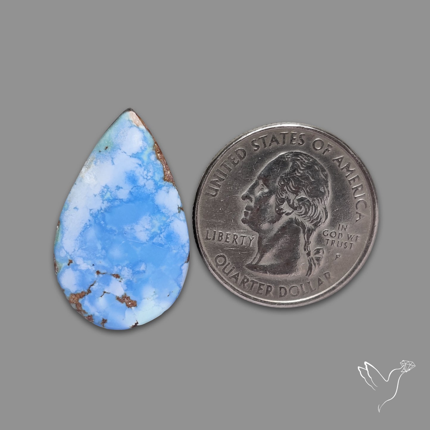 Golden Hill Turquoise Cabochon