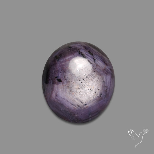 Large High Domed Dark Star Ruby