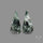 Green Seraphinites Pair