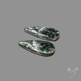 Green Seraphinites Pair