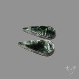 Green Seraphinites Pair