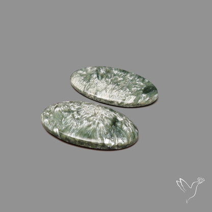Green Seraphinites Pair