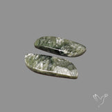 Green Seraphinites Pair