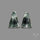 Green Seraphinites Pair