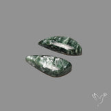 Green Seraphinites Pair