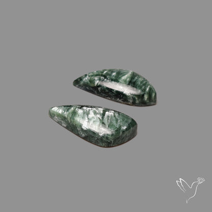 Green Seraphinites Pair