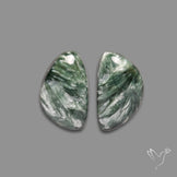Green Seraphinites Pair