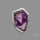 Super Seven Trapiche Amethyst Slice