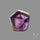Super Seven Trapiche Amethyst Slice