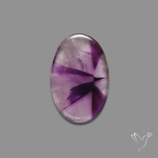 Trapiche Amethyst Cabochon