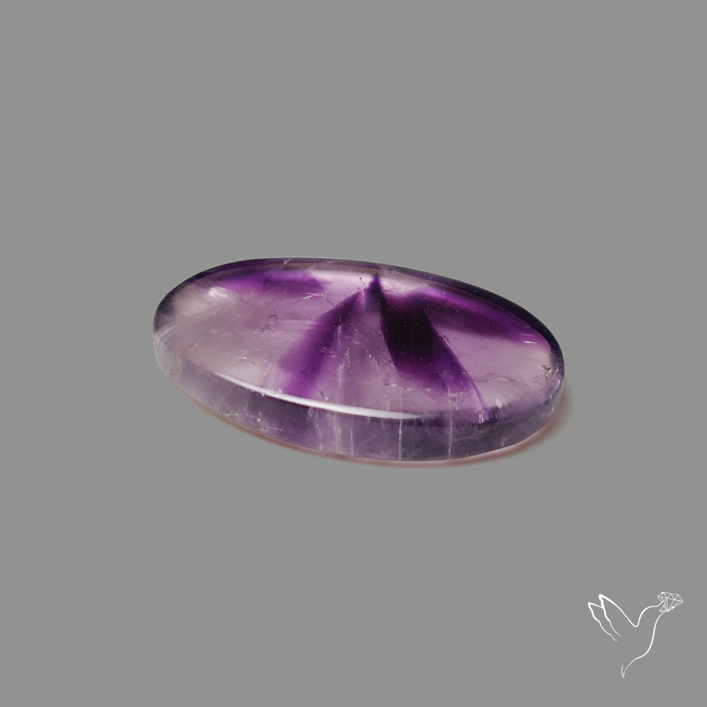 Trapiche Amethyst Cabochon