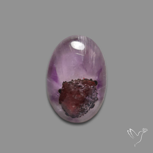 Trapiche Amethyst Cabochon