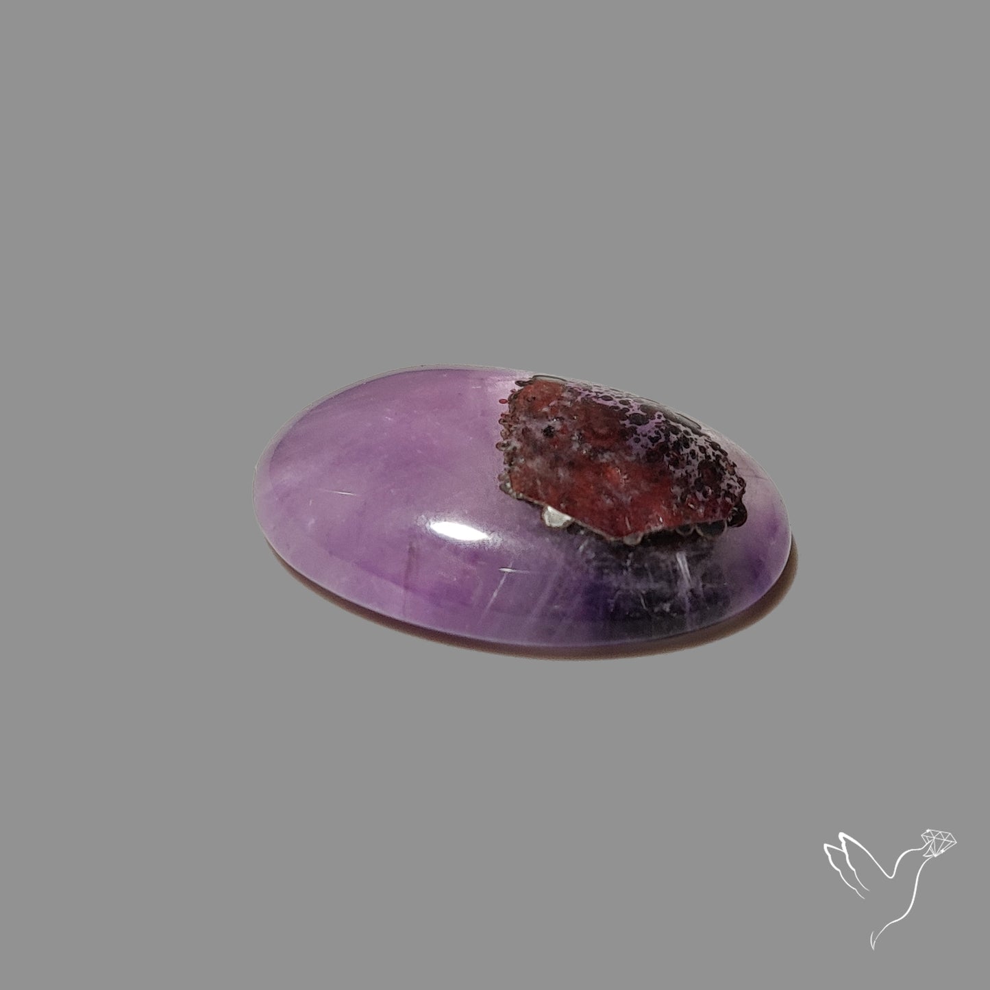 Trapiche Amethyst Cabochon