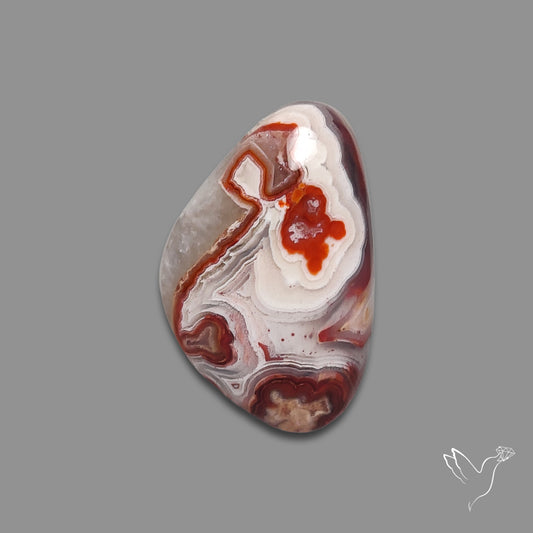 Laguna Lace Agate Cabochon