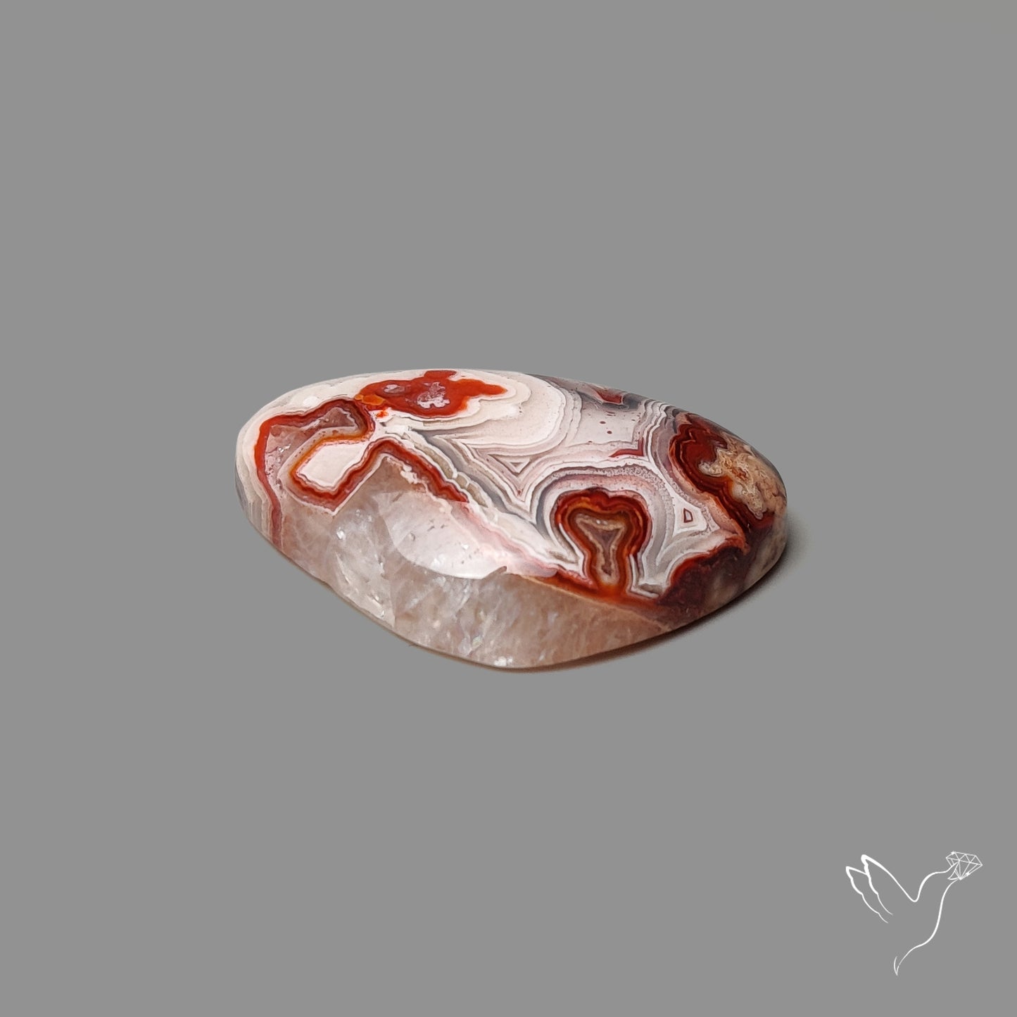 Laguna Lace Agate Cabochon