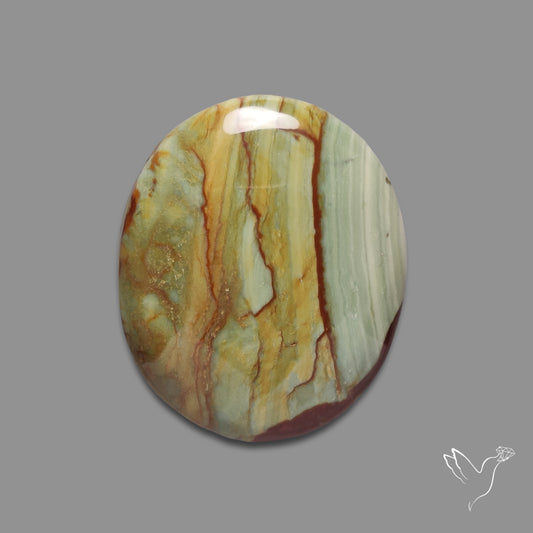 Large Green Owyhee Picture Jasper
