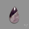 Chevron Amethyst Cabochon