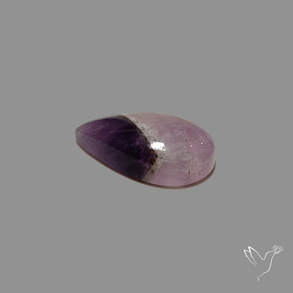 Chevron Amethyst Cabochon