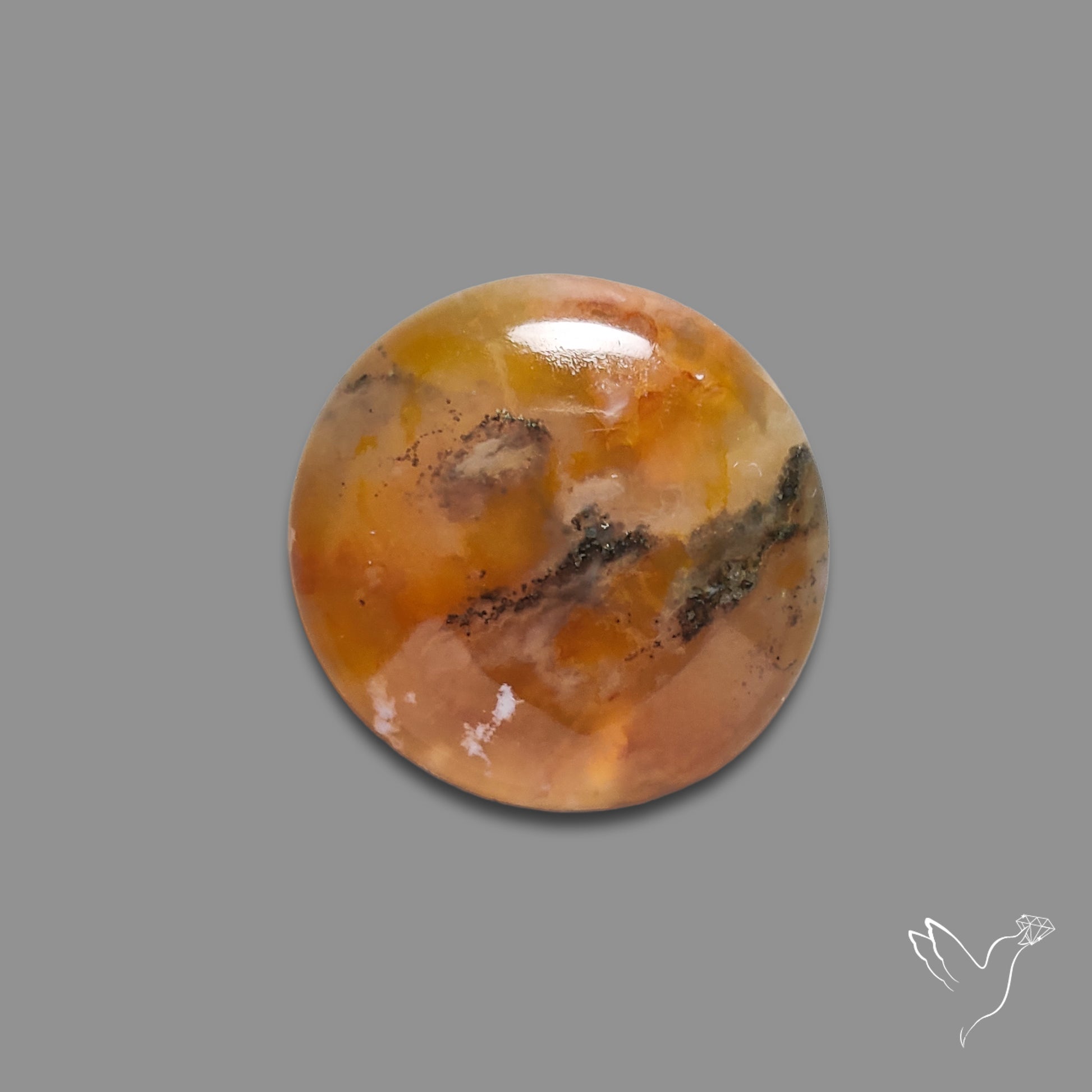 Gemmy Plume Agate Northridge Pink Lady Plume Agate