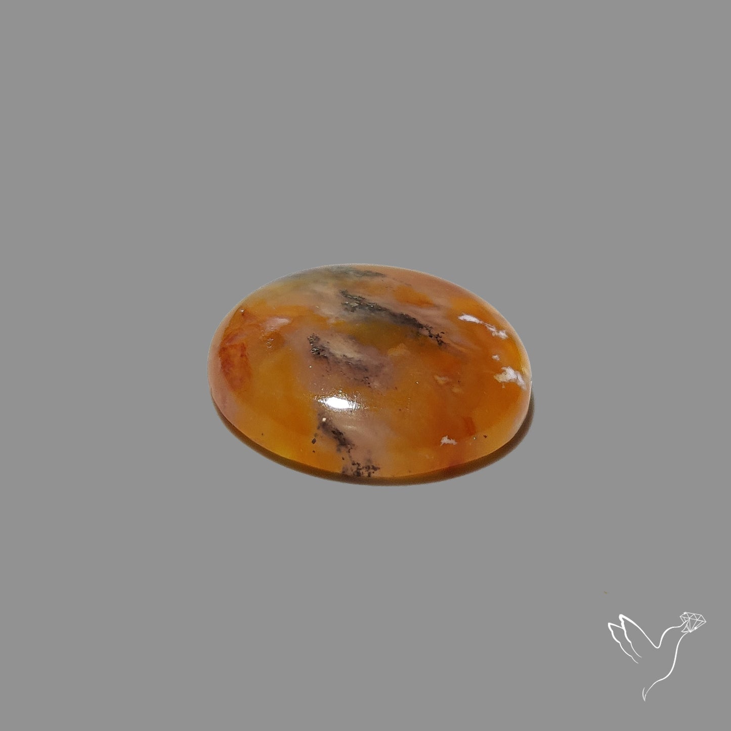Gemmy Plume Agate Northridge Pink Lady Plume Agate