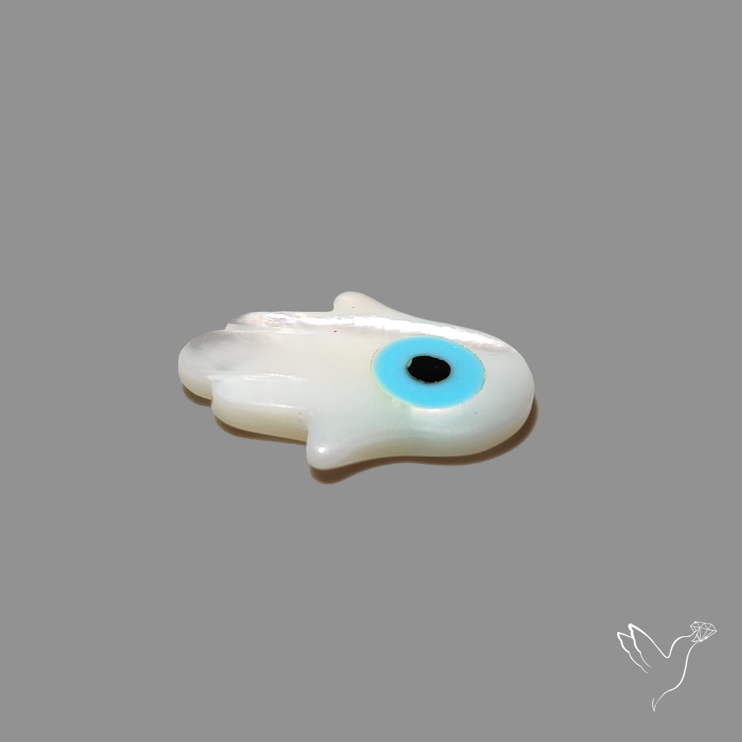 Evil Eye Mother Of Pearl Hamsa