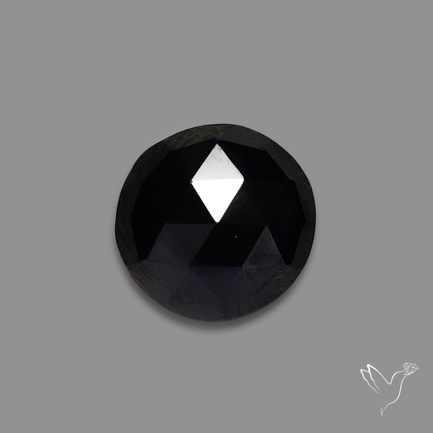 Rose Cut Black Spinel