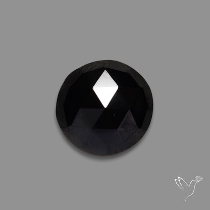 Rose Cut Black Spinel