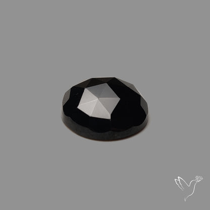 Rose Cut Black Spinel