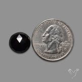 Rose Cut Black Spinel