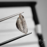 Faceted Cloudy Himalayan Quartz with inclusion
