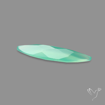 Faceted Gemmy Chrysoprase