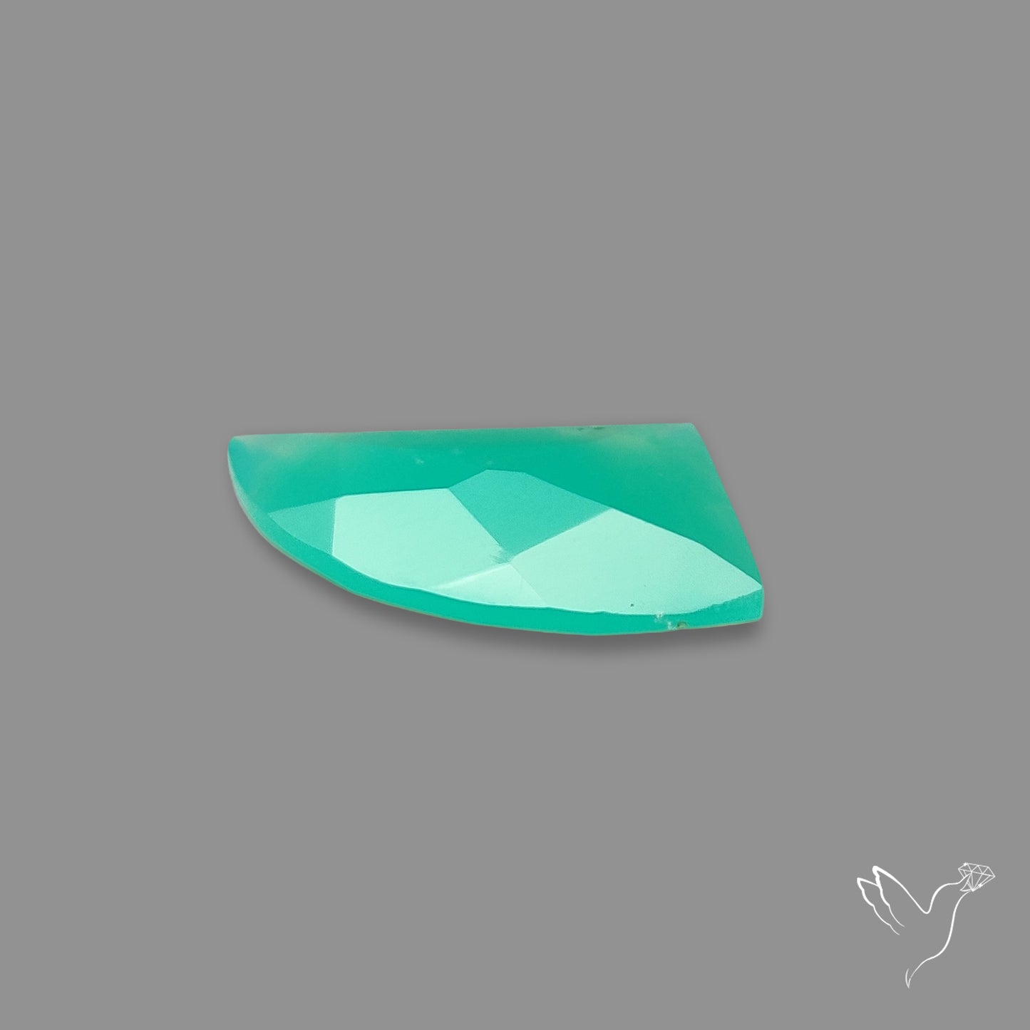 Faceted Gemmy Chrysoprase