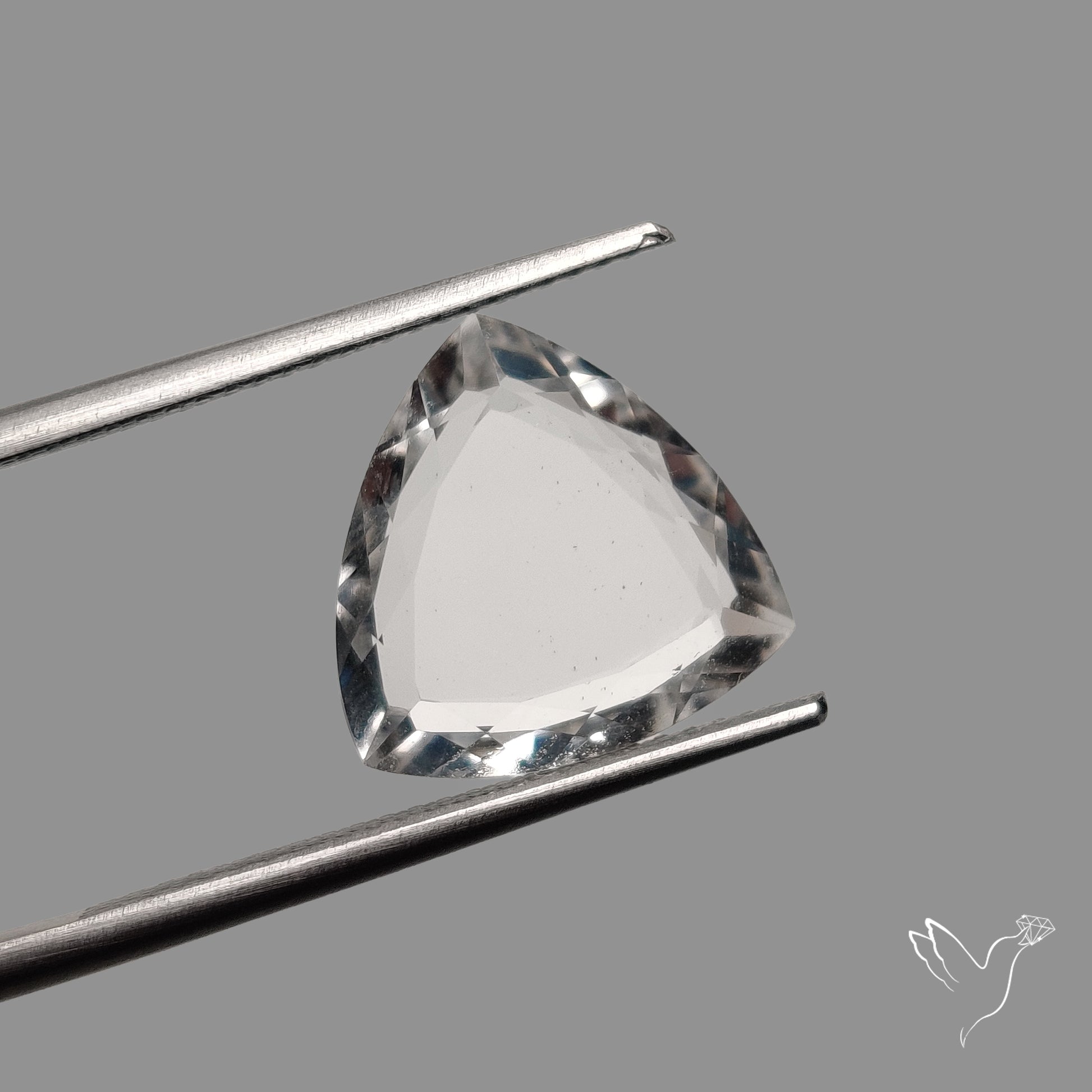 Portrait Cut Clear Himalayan Quartz High Lustre