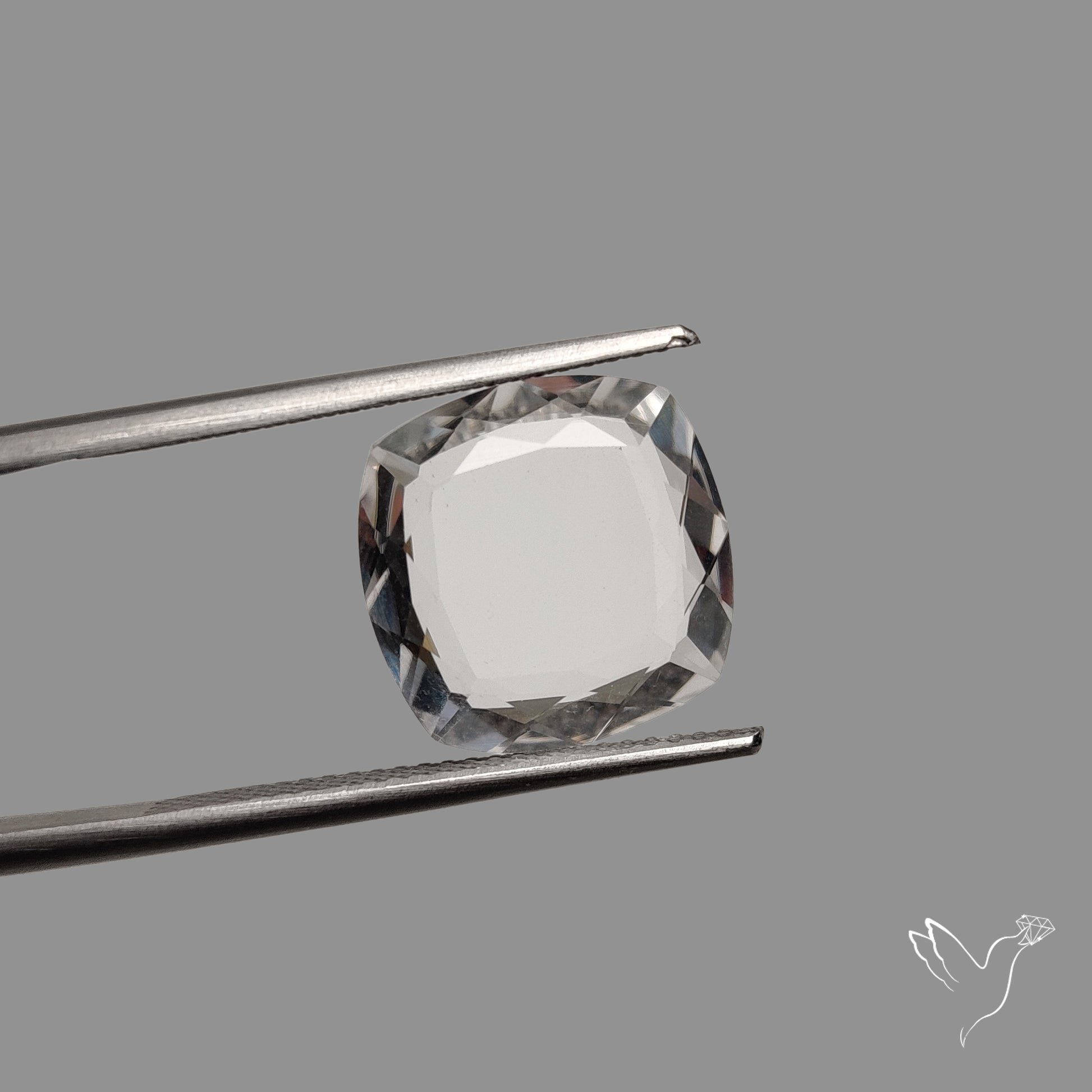 Portrait Cut Clear Himalayan Quartz High Lustre