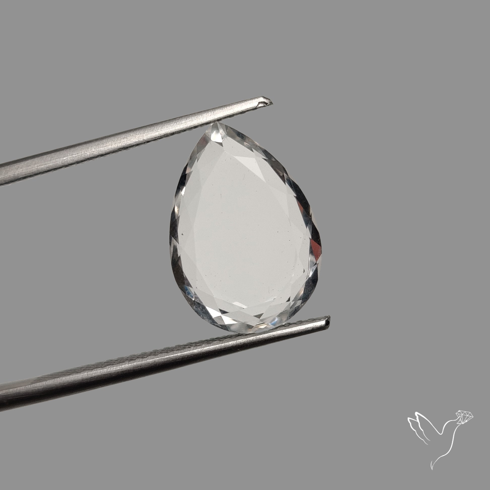 Portrait Cut Clear Himalayan Quartz High Lustre
