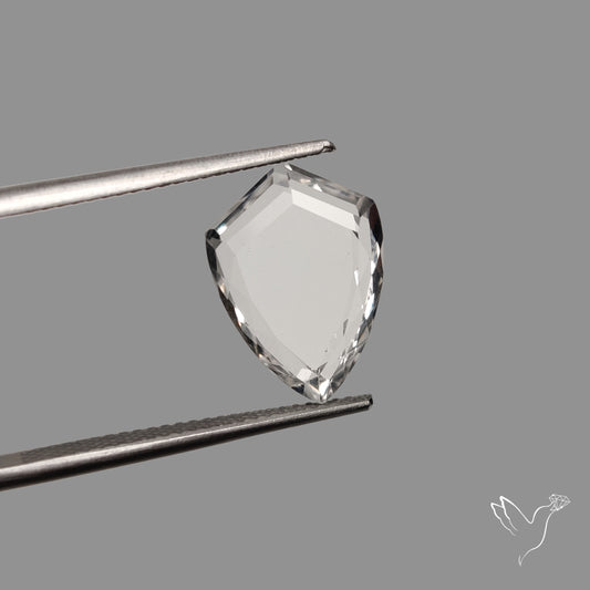 Portrait Cut Clear Himalayan Quartz High Lustre