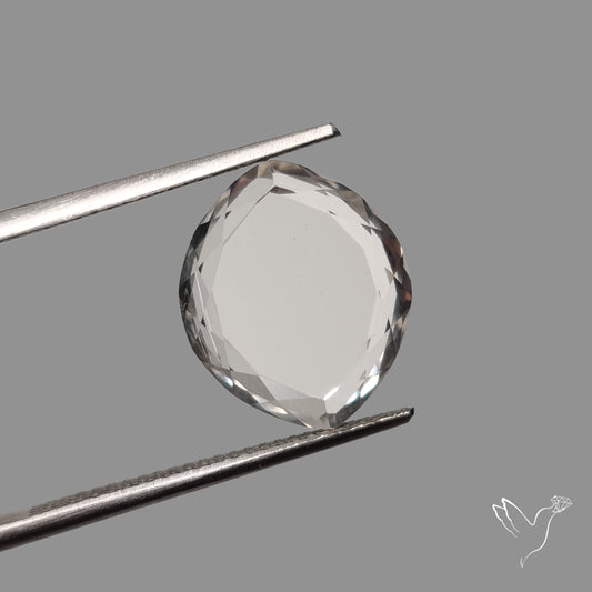 Portrait Cut Clear Himalayan Quartz High Lustre