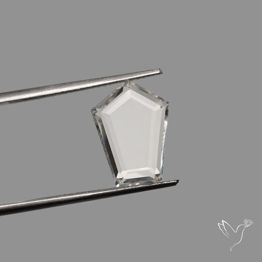 Portrait Cut Clear Himalayan Quartz High Lustre