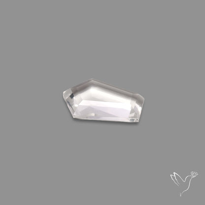 Portrait Cut Clear Himalayan Quartz High Lustre