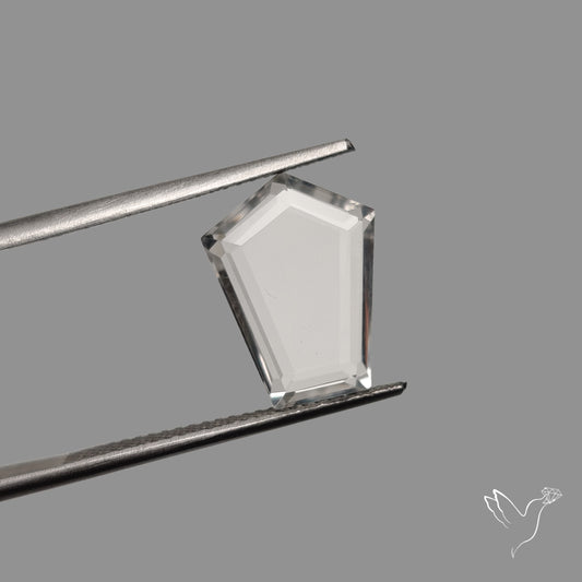 Portrait Cut Clear Himalayan Quartz High Lustre
