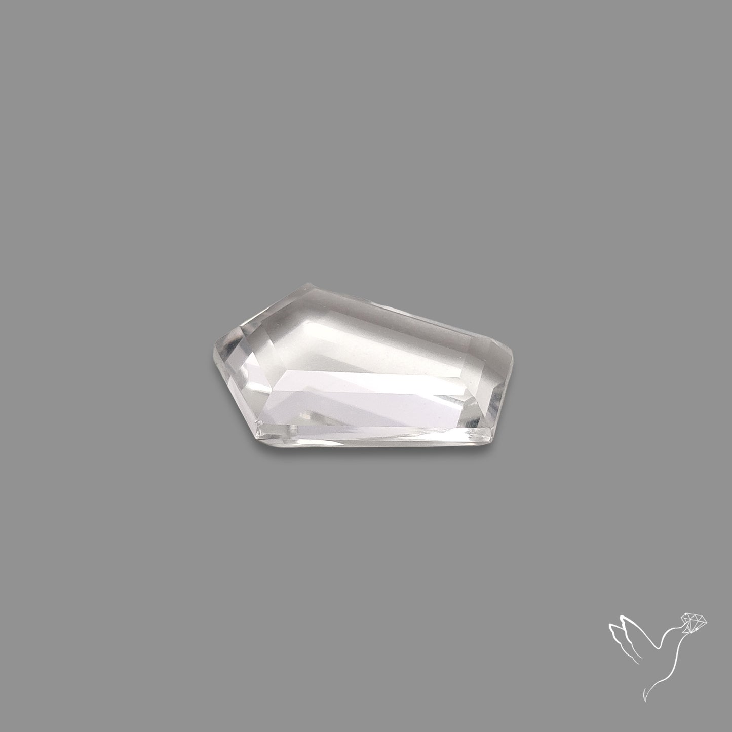 Portrait Cut Clear Himalayan Quartz High Lustre