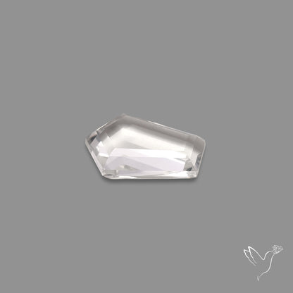 Portrait Cut Clear Himalayan Quartz High Lustre