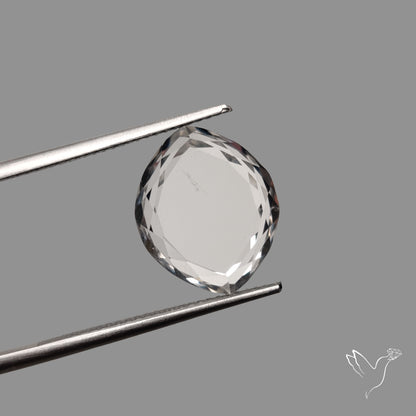 Portrait Cut Clear Himalayan Quartz High Lustre