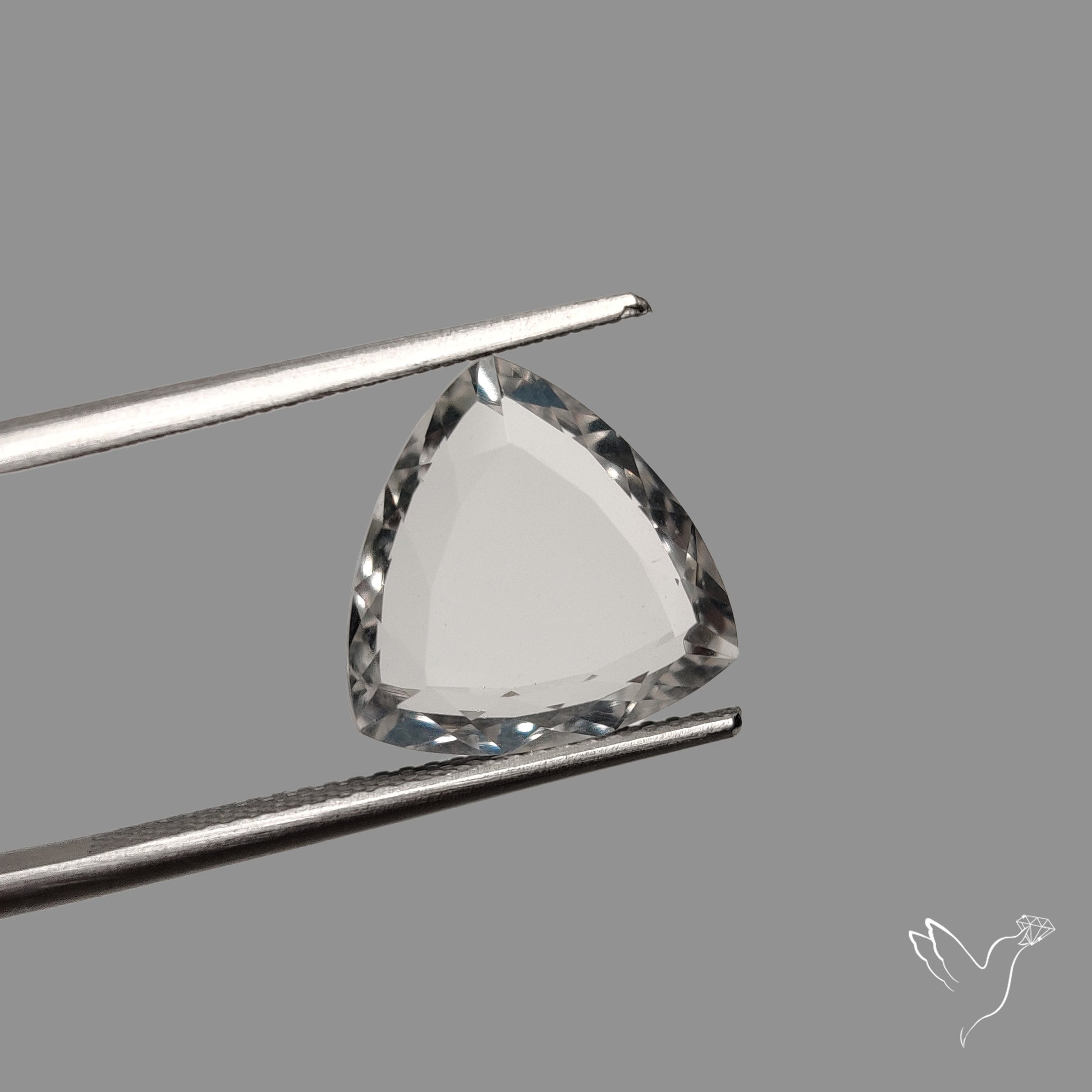 Portrait Cut Clear Himalayan Quartz High Lustre