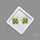 Faceted Peridot Hearts Set Fine Gemstones