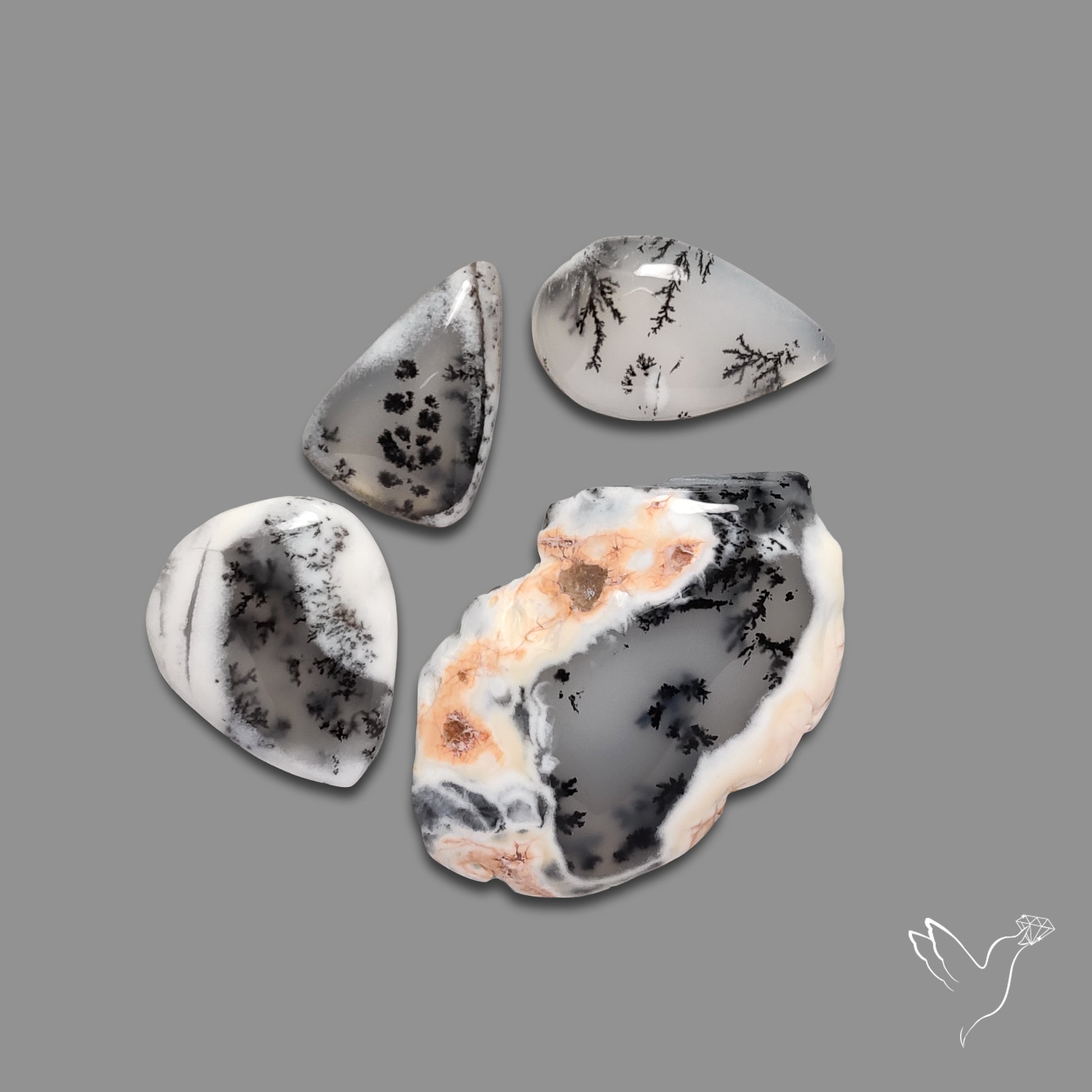 Dendritic Agates Lot
