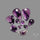 Trapiche Amethysts Lot