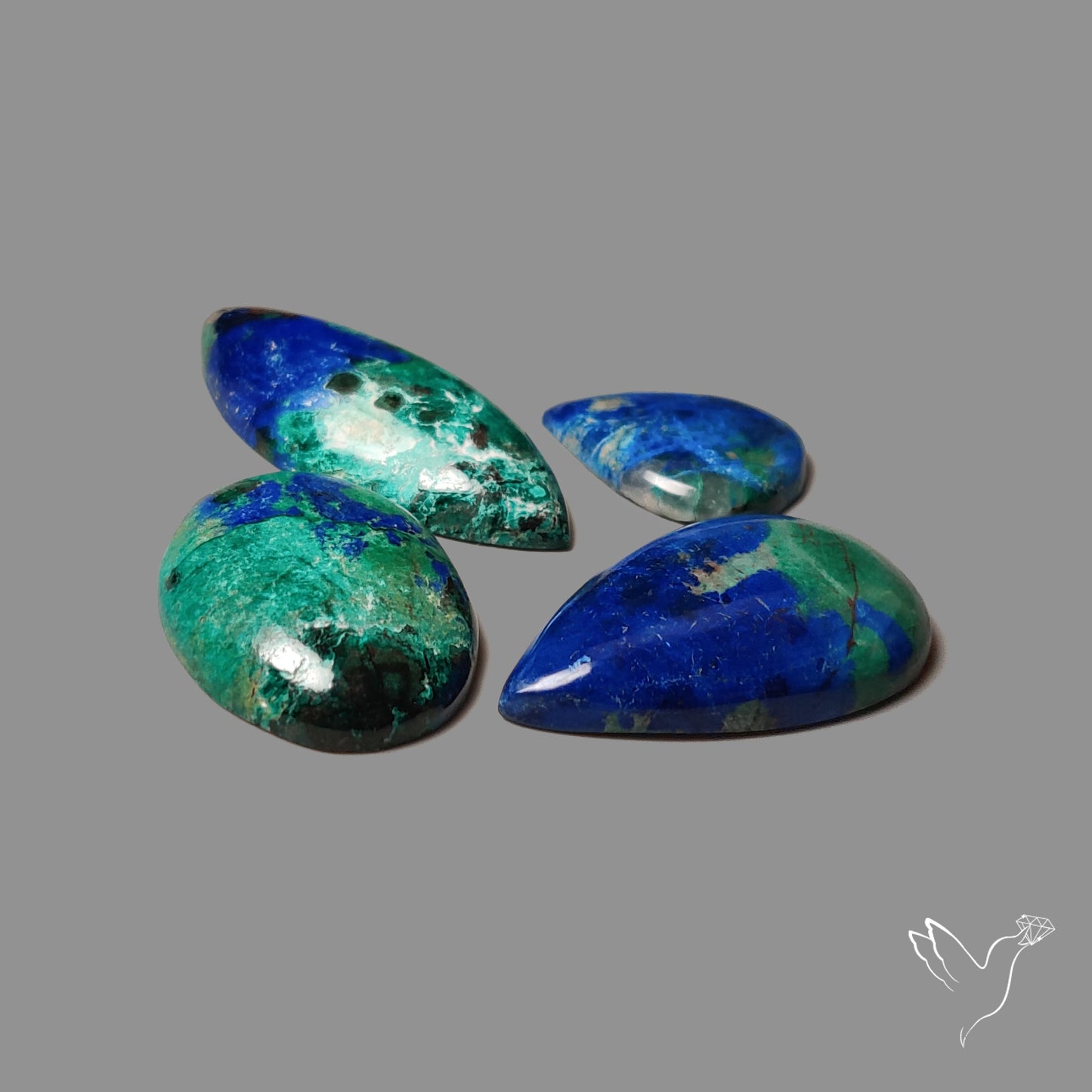Congo Azurites Lot